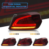 Vland Sequential LED Tail Lights for Subaru WRX VA 2015-2021 Car Interior Accessory Vland