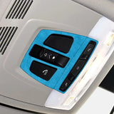 Made of Alcantara For BMW F15 X5 F48 X1 F30 F32 Car Reading Light Control Panel Trim Frame Sticker Interior Tuning Accessorie
