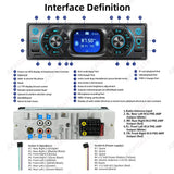 1Din Bluetooth MP3 Car Stereo Player Universal Fit