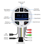 Waterproof Marine Bluetooth Audio Receiver for Boats and ATVs