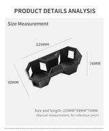 Tesla Cybertruck 2024-2026 Cup Holder Central Control Drinks Holder Silicone Water Cup Storage Box