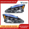 Matrix Headlights Blue DRL for Lexus IS250 IS350