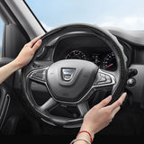 Carbon Fiber Wave Shell Cover for Dacia Models Car Interior Accessory Hocasen