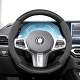 Suede Matte Carbon Fiber Cover for BMW Car Interior Accessory Hocasen