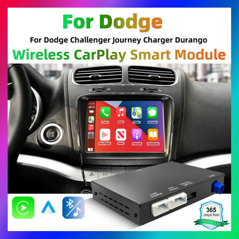 Wireless CarPlay Android Auto Decoder for Dodge 8.4-Inch Screen CarPlay Retrofit Module LEXXSON