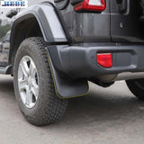 ABS Mudguards Splash Guards for Jeep Wrangler JL 2018-2026 Car Interior Accessory HEBE