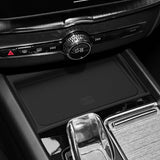 Volvo XC60 2026 Anti Dirt Pad Mobile Wireless Charging Silicone Black Car Interior Accessory SMABEE