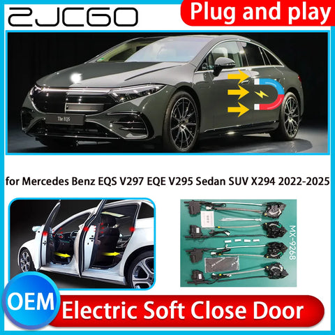 Automatic Electric Soft Close Door Kit for Mercedes EQ Series Car Interior Accessory ZJCGO