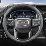 Breathable Perforated Leather Cover for GMC
