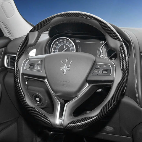 Carbon Fiber Wheel Cover for Maserati Ghibli 2018+ Car Interior Accessory Hocasen