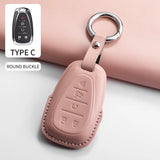 Leather Car Key Case Cover