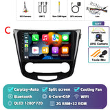 Android 15 Navigation Stereo for Nissan Qashqai J11 2013–2021