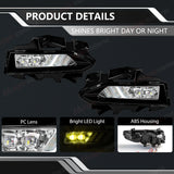LED DRL Fog Lights for Nissan Versa 2023-2025 Car Interior Accessory MAGIC COLORM