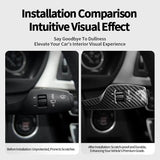 For BMW 5 Series F10 GT (2011-2017) Carbon Fiber Car Steering Column Shifter Cover Gear Shift Lever Auto Interior Accessories