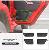 Front Door Storage Bag for Jeep Wrangler JK 4-Door Car Interior Accessory HEBE