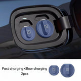 For Zeekr 001 007 009 7X 9X Charging Port Silicone Magnetic Protective Cover Waterproof Dustproof Accessories Charging Access