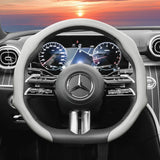 Mercedes Perforated Leather Steering Wheel Cover