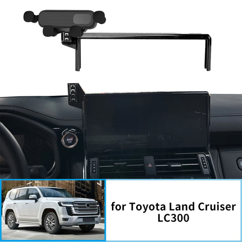 Smart Wireless Charging Navigation Mount for Land Cruiser LC300 Car Phone Holder OEM
