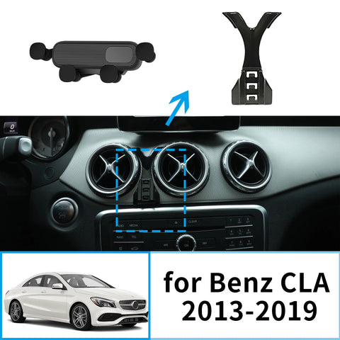 Smart Wireless Charging Phone Holder for Mercedes CLA GLA 2013-2019 Car Phone Holder CATUSIKI
