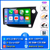 Android 15 Navigation GPS Multimedia Player for Honda Insight
