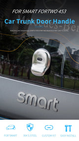 Trunk Door Handle Cover for Smart Fortwo 453 Car Interior Accessory OEM