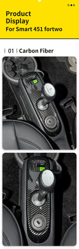 Smart 451 Fortwo Gear Shifter Panel Decorative Trim