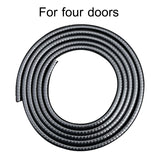 For BYD Seagull Dolphin Mini ADAS 2025 Car Door Seal Strip Rubber Anti-Collision Strip Sound Insulation Accessories Car Inter