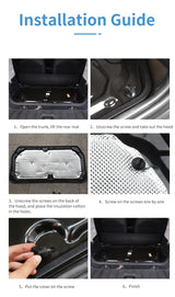 Engine Hood Sound Deadener for Smart 453