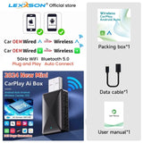 Wireless CarPlay and Android Auto Adapter for Universal Cars