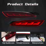 Rear Bumper Reflector Lights for Mazda CX5 2022 Car Interior Accessory MAGIC COLORM
