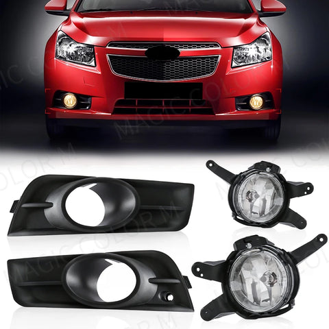 Super Bright LED Fog Lights for Chevrolet Cruze 2009-2014 Fog Light MAGIC COLORM