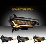 Matrix Projector Headlights for Toyota 4Runner 14-24 LED Headlight Vland