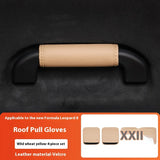 For Leopard 8 BYD Formula Leopard 8 Car Headliner Handrest Protector Anti-Dirty Pad Interior Upgrade Decorative Cover
