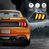 LED Tail Lights Sequential Red for Ford Mustang