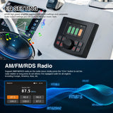 Waterproof Marine MP5 Stereo with Bluetooth for Boat Android Head Unit AKAMATE