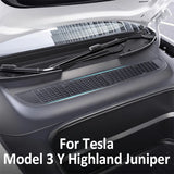 For Tesla Model 3 Highland Model Y Juniper Air-conditioning Inlet Protection Aluminum Dustproof Air Vent Grille Cover Car Int