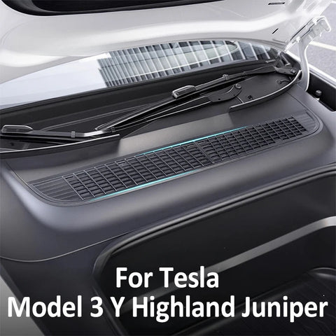 For Tesla Model 3 Highland Model Y Juniper Air-conditioning Inlet Protection Aluminum Dustproof Air Vent Grille Cover Car Int