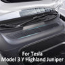 For Tesla Model 3 Highland Model Y Juniper Air-conditioning Inlet Protection Aluminum Dustproof Air Vent Grille Cover