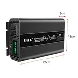 Pure Sine Wave Inverter 4000W 5000W 7000W Power DC 12V To AC 110V 220V Voltage 50HZ Converter Solar Car Inverters