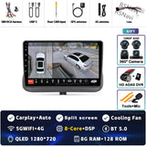 Android 15 Multimedia Navigation System for Toyota Corolla