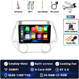 2K QLED Android Head Unit for Hyundai i20 PB 2008-2014