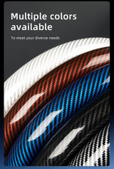 Carbon Fiber Steering Wheel Cover for Audi A4 A6 Q5