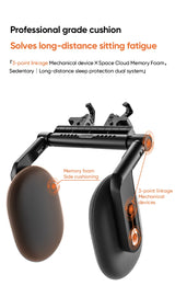 6-Way Adjustable Thickened Memory Foam Car Headrest Neck Pillow, Travel Car Sleeping,Suitable for Kids and Adults Car Interio