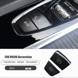 Black Interior Decoration Trim for Volvo XC60 2018+