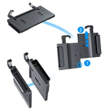 2-in-1 Foldable Car Steering Wheel Desk Tray with Carbon Fiber Design Car Interior Accessory OEM