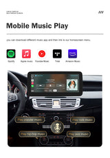 Wireless CarPlay Android Auto Display for Mercedes-Benz CLS