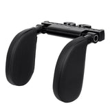 Ergonomic 360° Adjustable Auto Cervical Pillow with Memory Foam & Side Pads for Car Travel BMW Benz