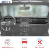 ABS Interior Trim Cover for Jeep Wrangler JL 2018-2024 Car Interior Accessory HEBE