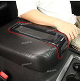 Carbon Fiber Armrest Box Cover for Chevy Suburban