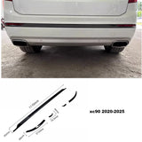 Bright Black Window Trim for Volvo XC90 2015-2026 Car Interior Accessory LINGLUYANG For xc90 2020-2025